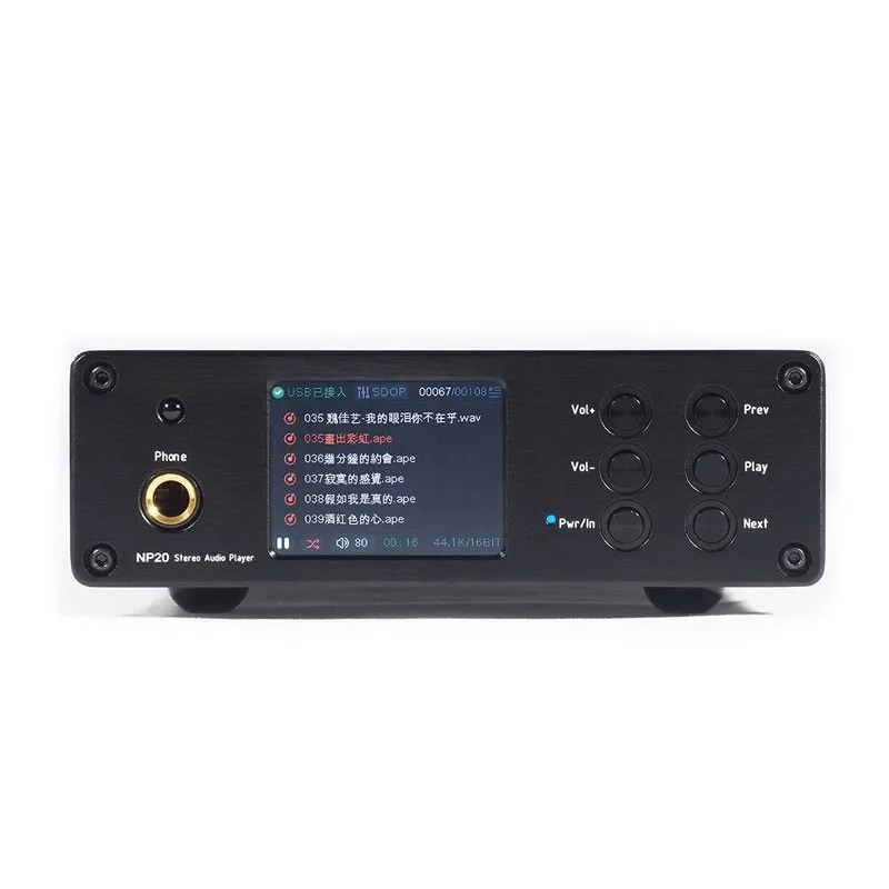 Headphone Amplifier Dac - NP20 Lossless Audio Decoder 2xPCM1794 DAC