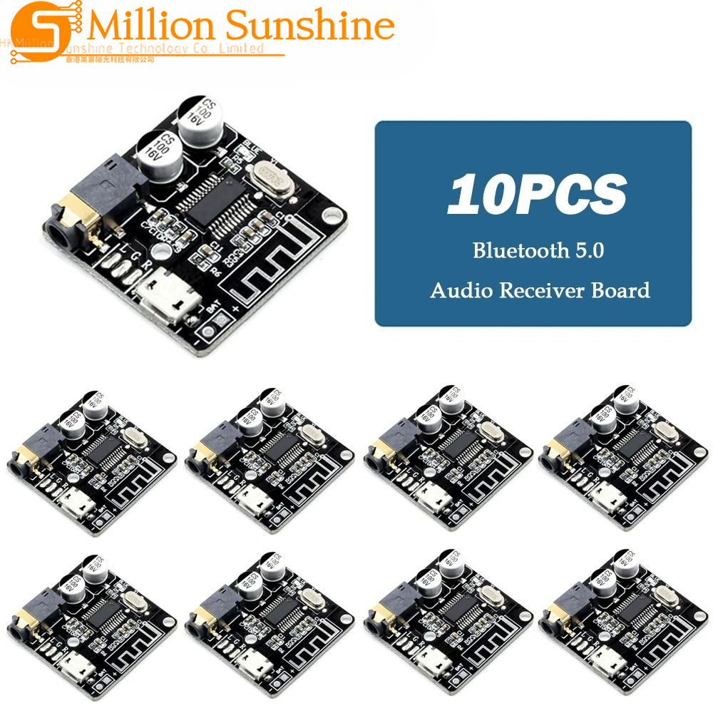 Audio Music News - 10Pcs Bluetooth Audio Receiver Board Bluetooth