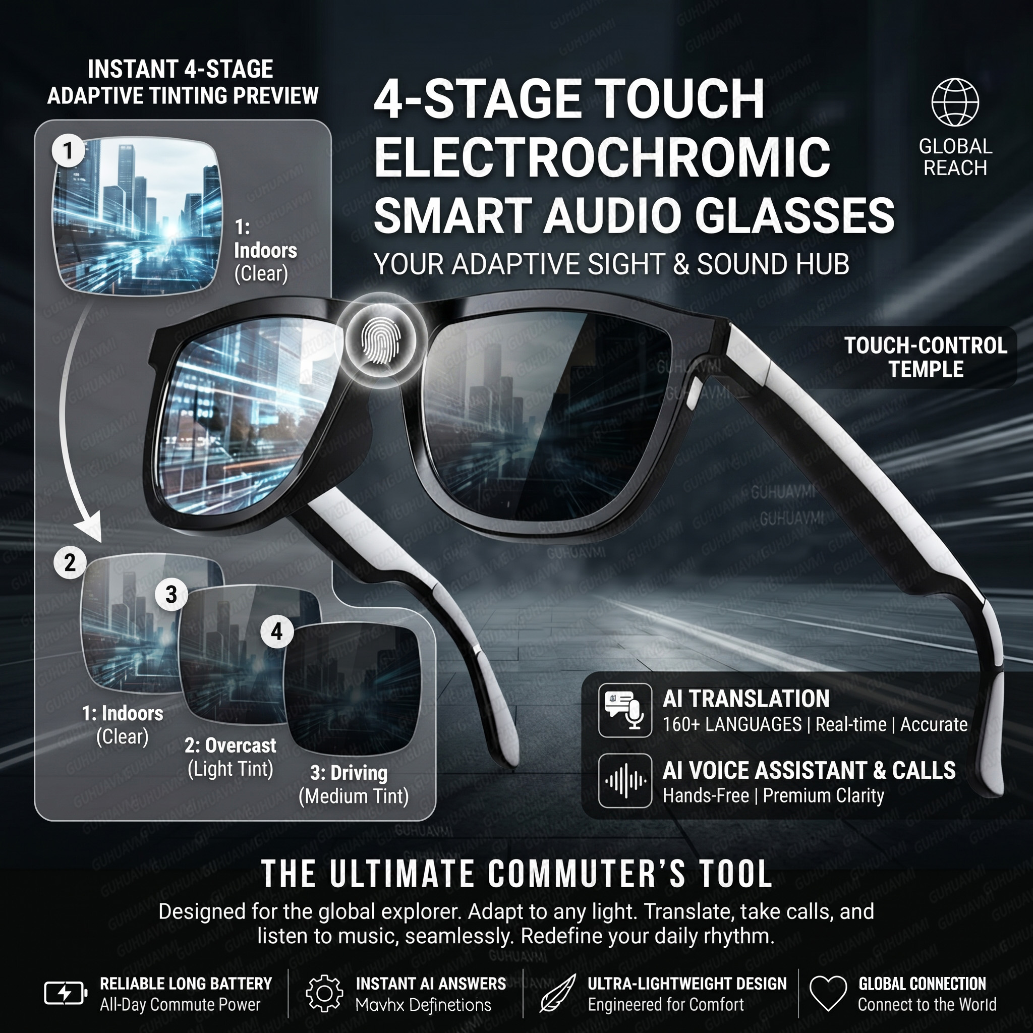 Audio Music To Video Ai Free - 2026 Global Touch Changing-color Smart Audio