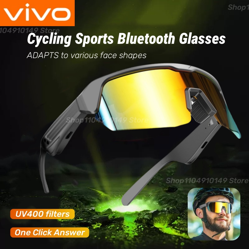 Audio Music Technology - VIVO Cycling Bluetooth Smart Glasses Technology