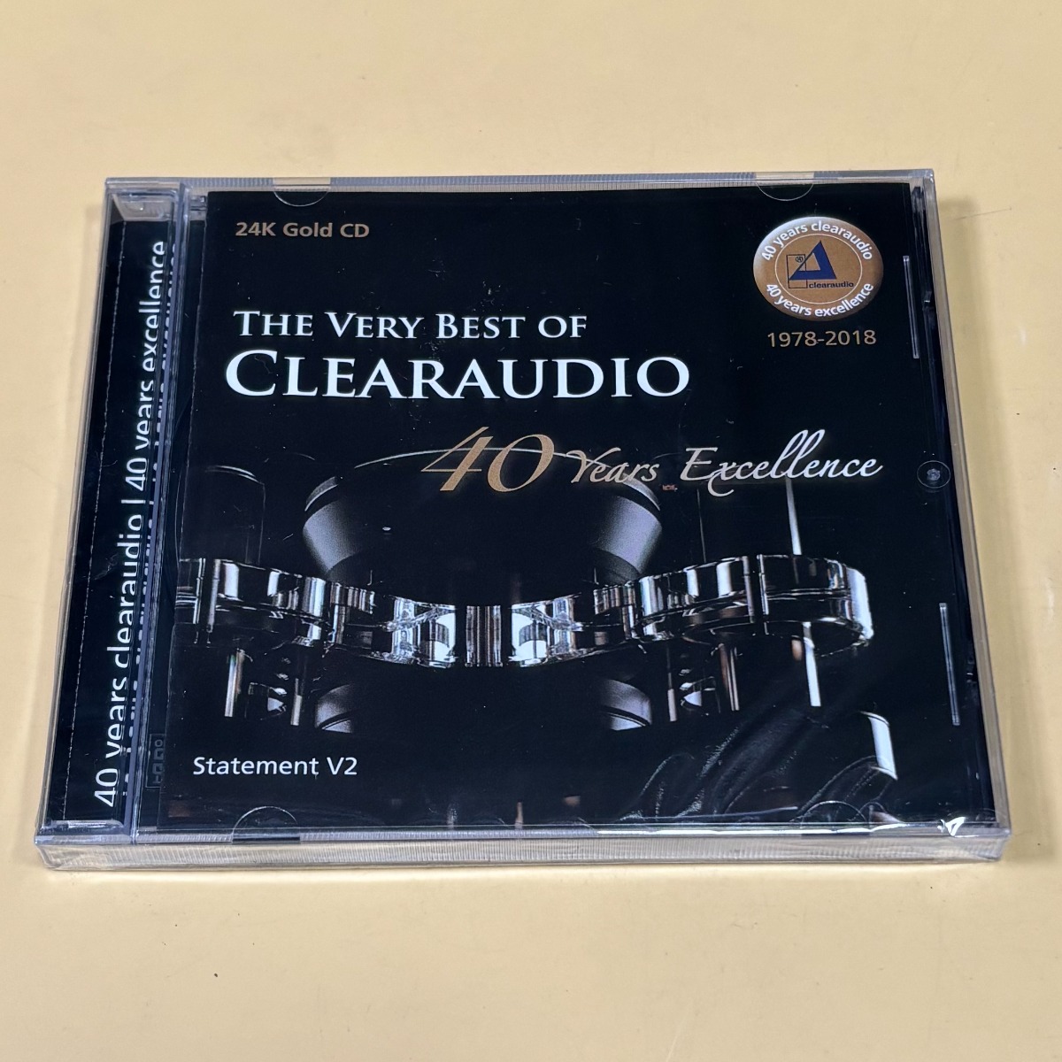 Audio Music Test - Clearaudio 40 Years Excellence 24K Gold