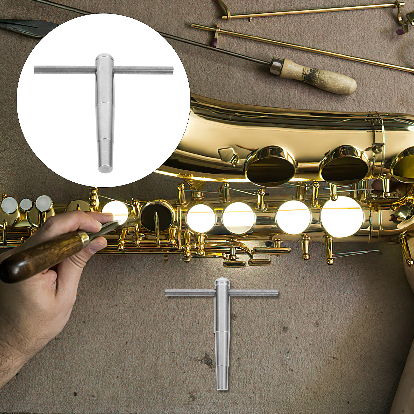 Trombone Mouthpiece - 1Set Professional Mouthpiece Truing Tool for