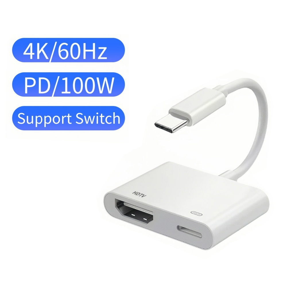 Contact Pickup Mic - USB C HUB Adapter Type-C To
