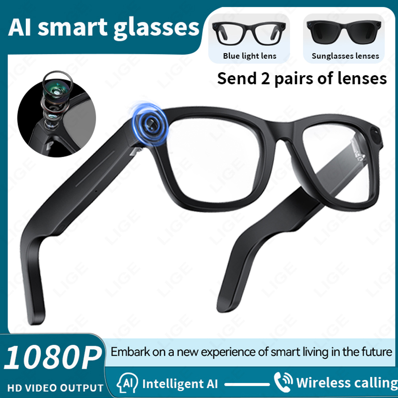 Audio Music To Video Ai Free - AI Smart Glasses Camera 800W Bluetooth