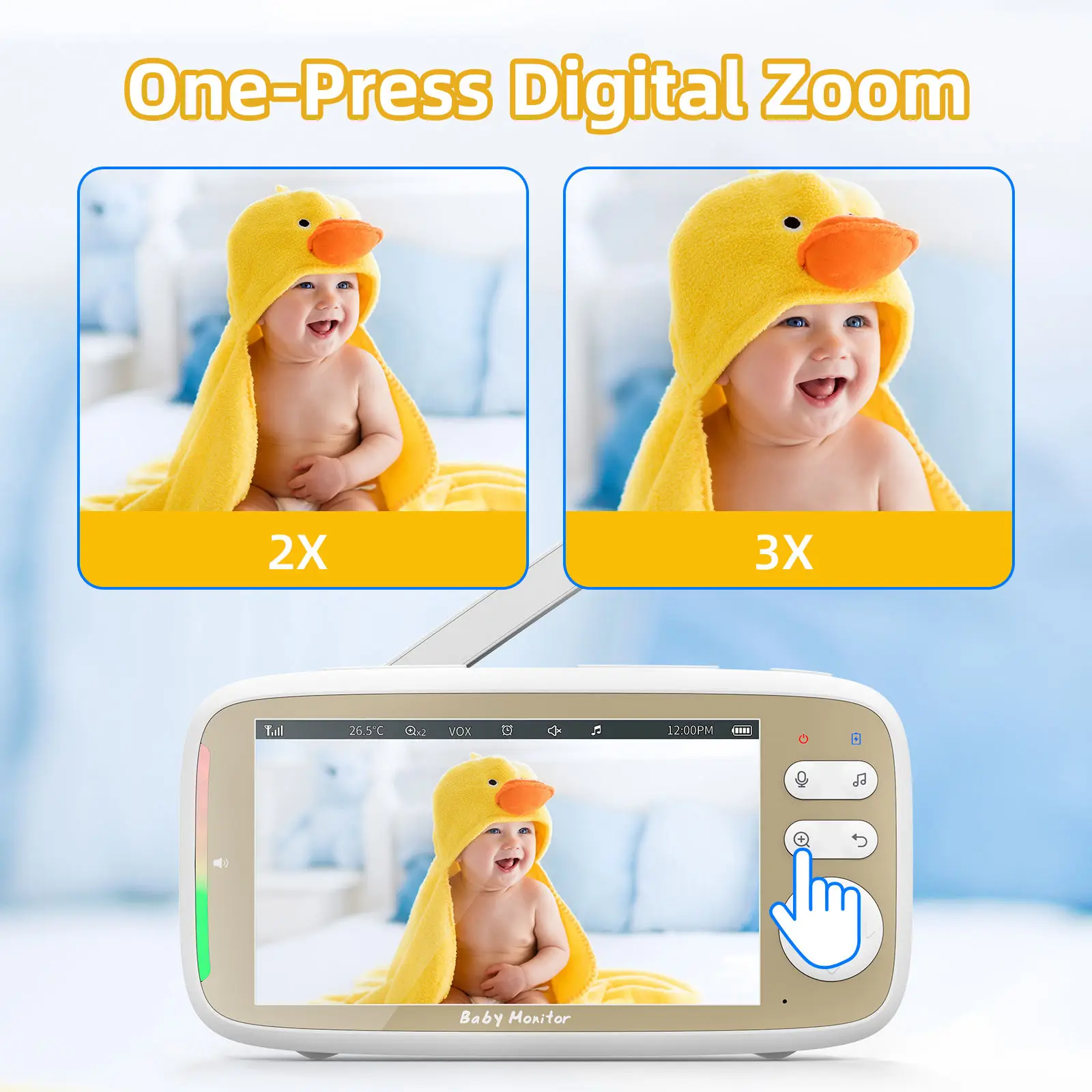 VB803 PRO Baby Monitor with 2p - Audio Music For Video recensie en prijs