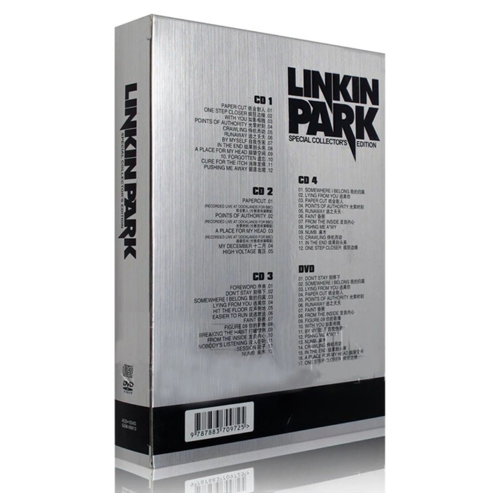 Linkin Park CD DVD Collection  - Audio Music For Video recensie en prijs