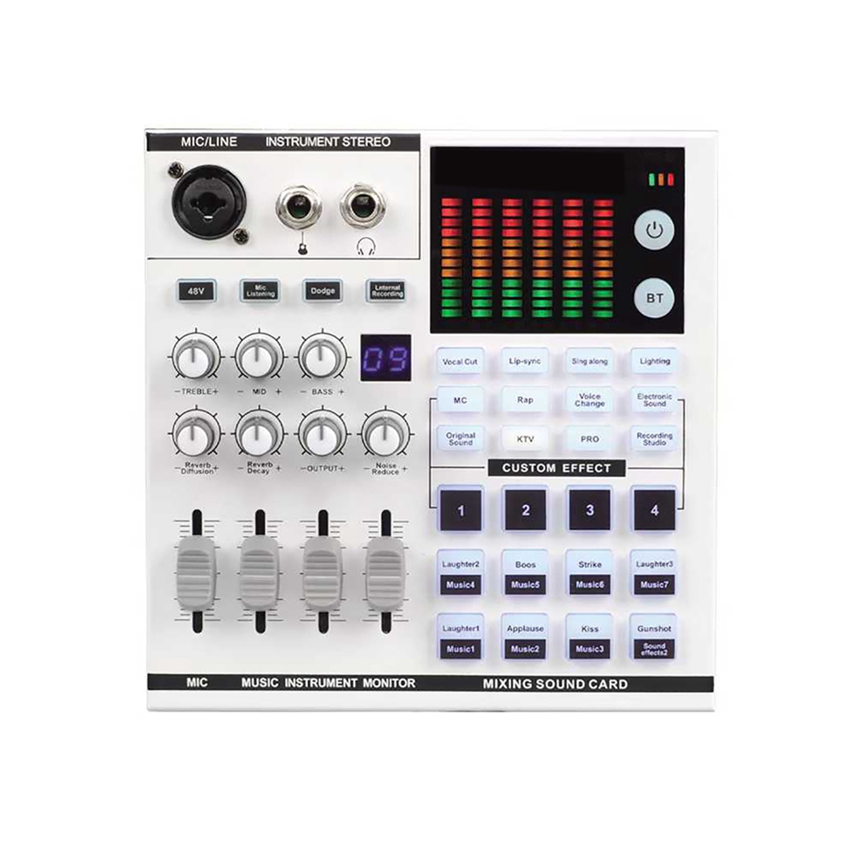 SN800 Live Sound Card Voice Ch - Audio Music Voice Changer recensie en prijs