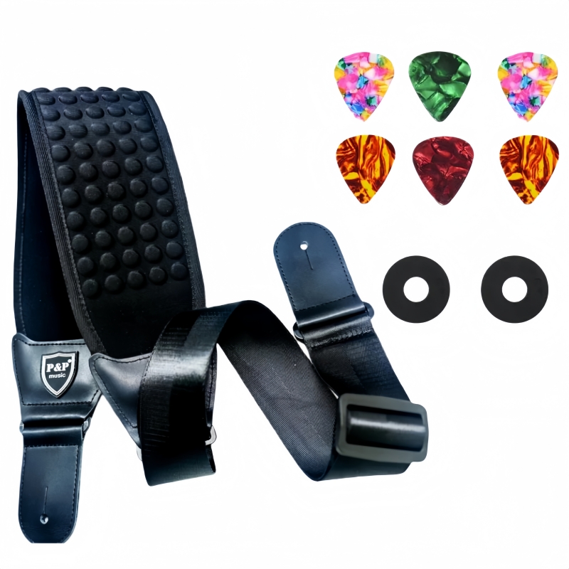 P&P Comfortable 3D Sponge Guit - Guitar Strap Padded recensie en prijs