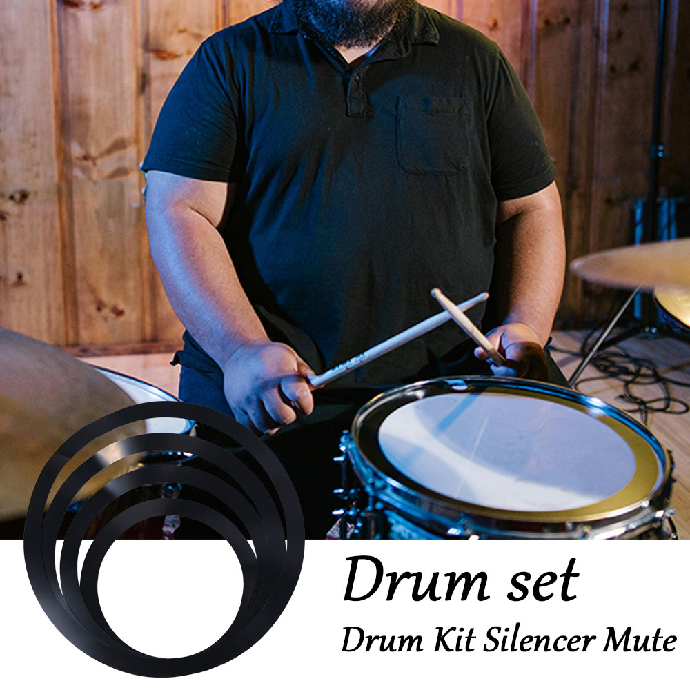 Round Shape Drum Mute Rings Da - Drum Practice Pad recensie en prijs
