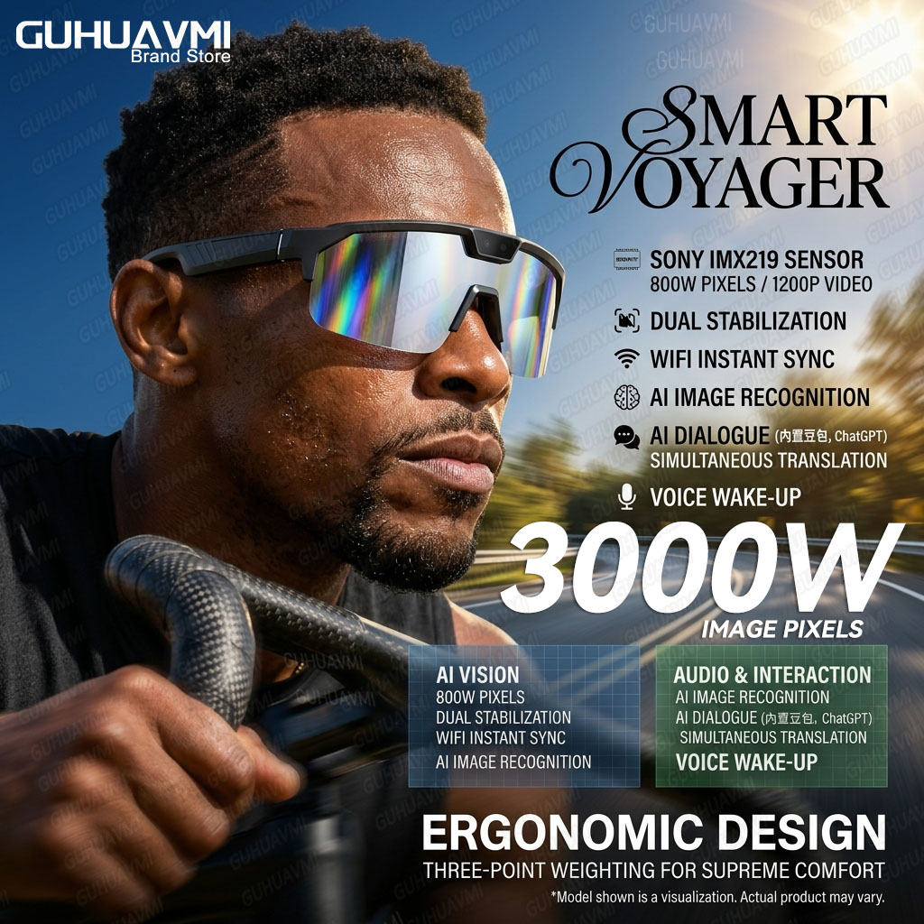 Photochromic Smart Glasses 120 - Audio Music For Video recensie en prijs