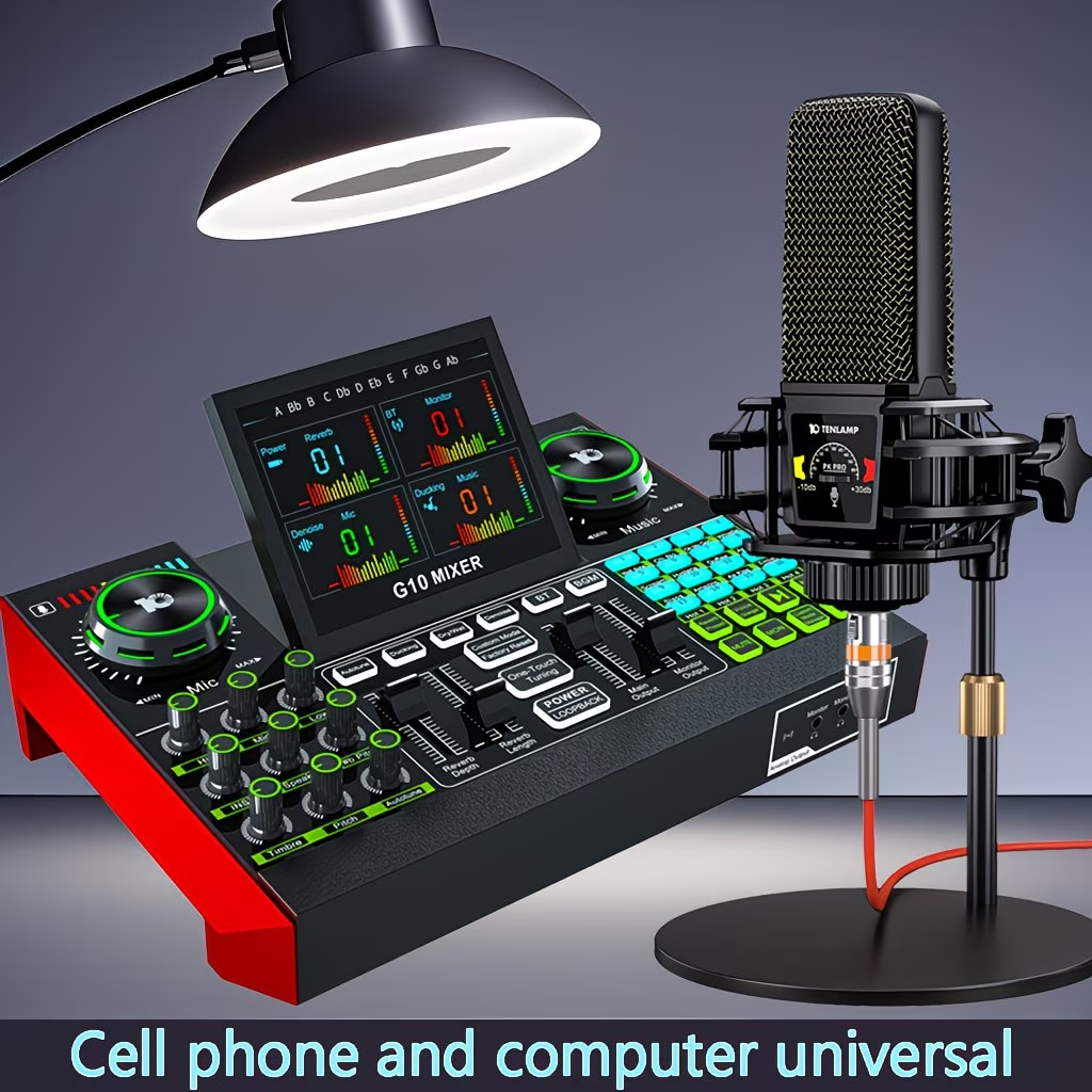 Tenlamp Audio Interface Mixer  - Audio Music Voice Changer recensie en prijs