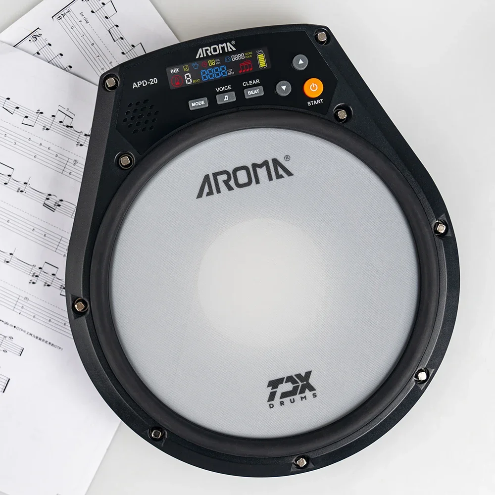 AROMA Rechargeable Multifuncti - Drum Practice Pad recensie en prijs