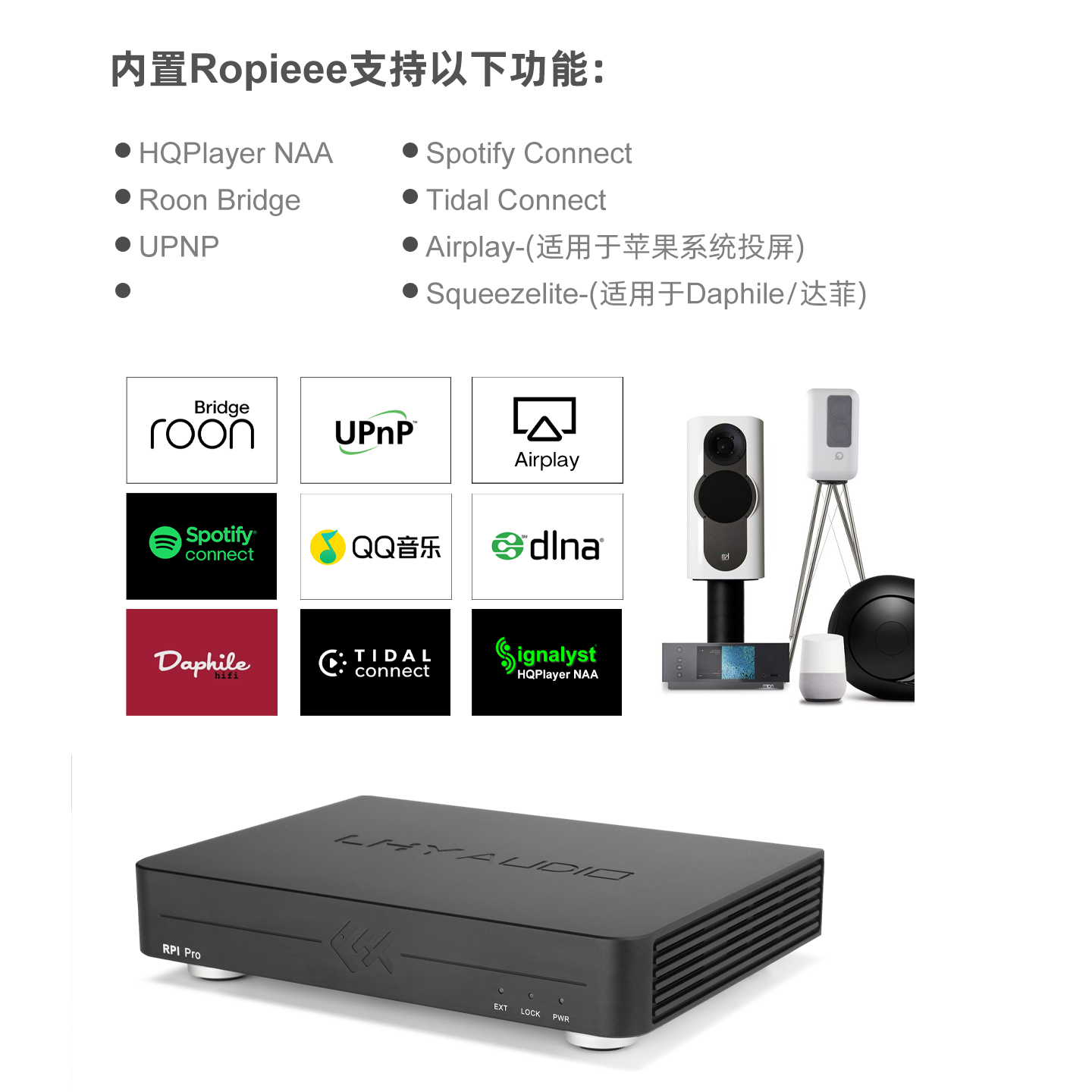 Tiger Fish Audio RPI Pro Strea - Audio Music Player recensie en prijs