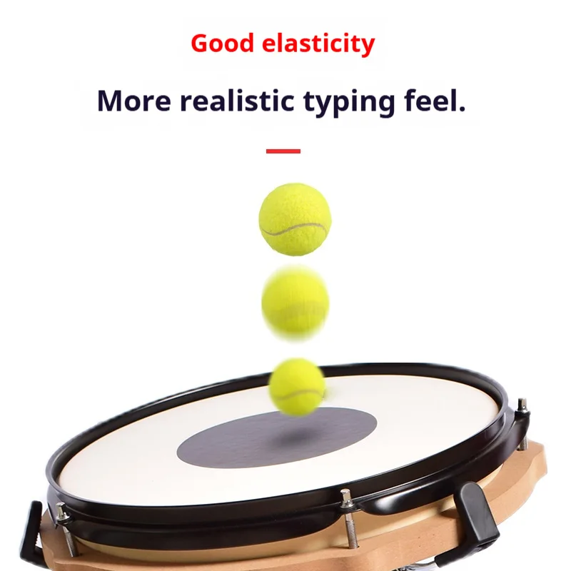 12Inch Realistic Drum Set Pad  - Drum Practice Pad recensie en prijs