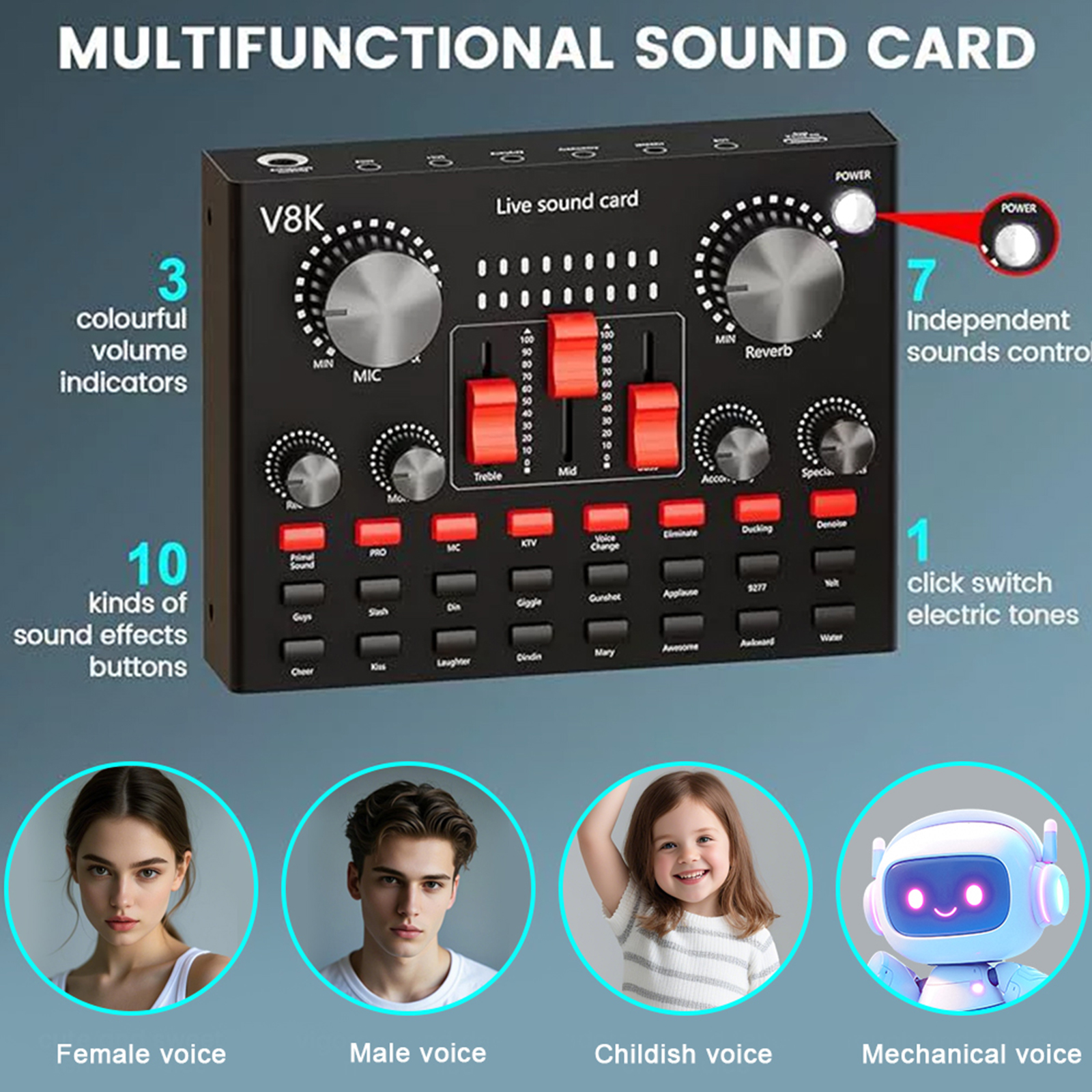 All-in-One Recording Equipment - Audio Music Voice Changer recensie en prijs