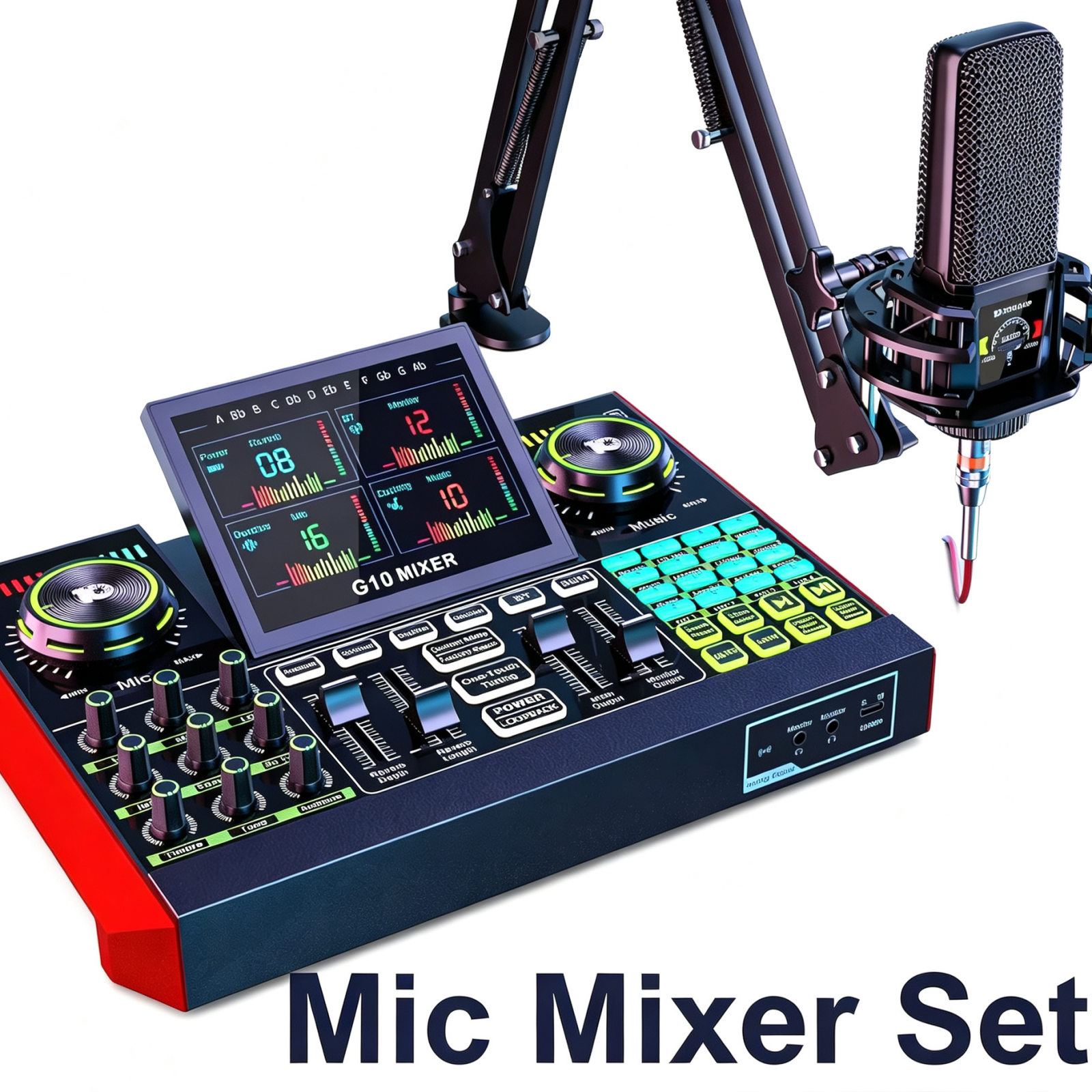 Tenlamp Audio Interface Mixer  - Audio Music Voice Changer recensie en prijs