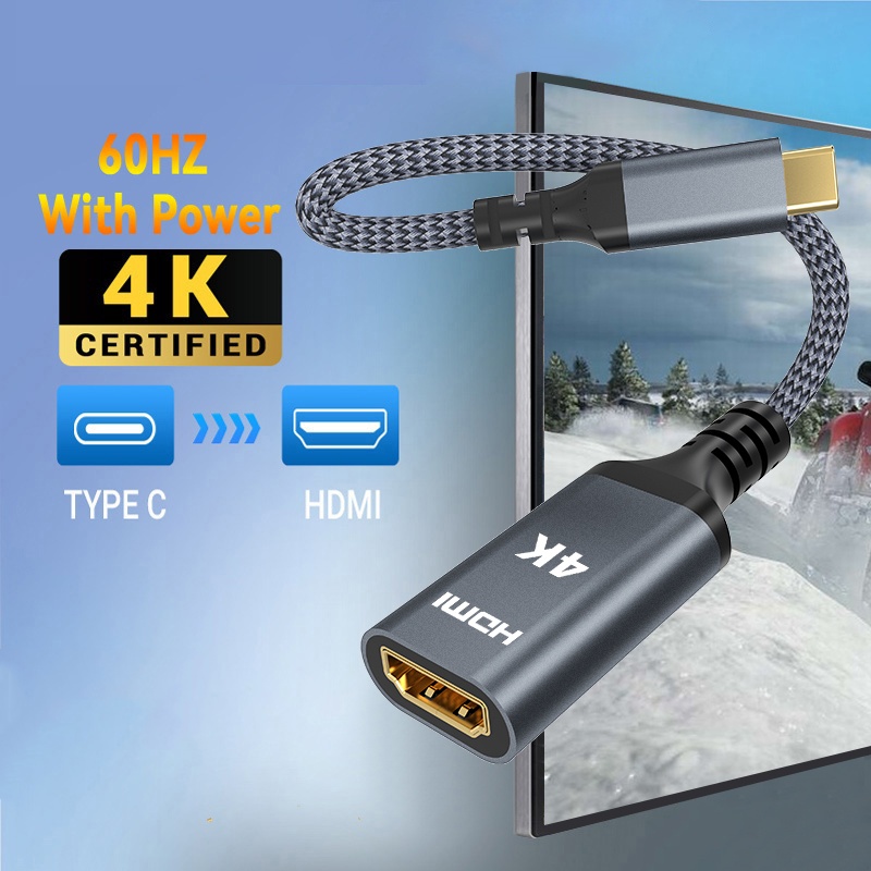 USB C to HDMI Adapter 4K@60Hz  - Contact Pickup Mic recensie en prijs