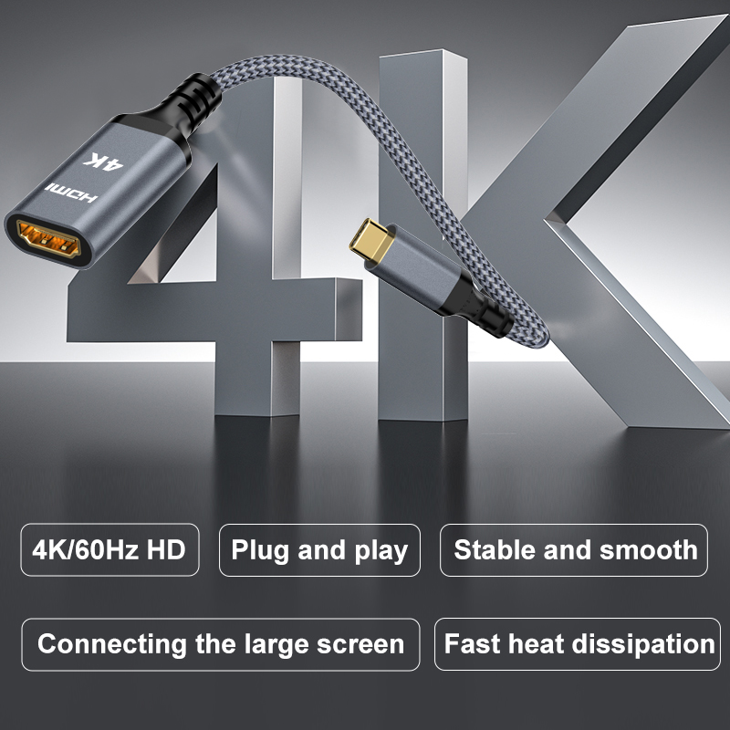 USB C to HDMI Adapter 4K@60Hz  - Contact Pickup Mic recensie en prijs