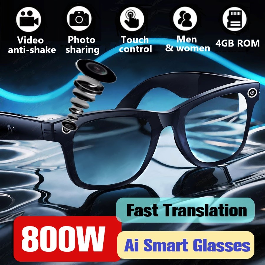 Trending Smart Sunglasses With - Audio Music To Video Ai Free recensie en prijs
