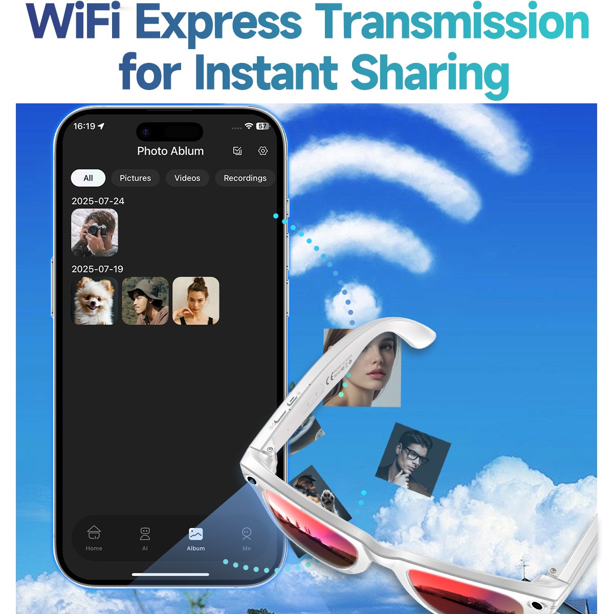 Trending Smart Sunglasses With - Audio Music To Video Ai Free recensie en prijs