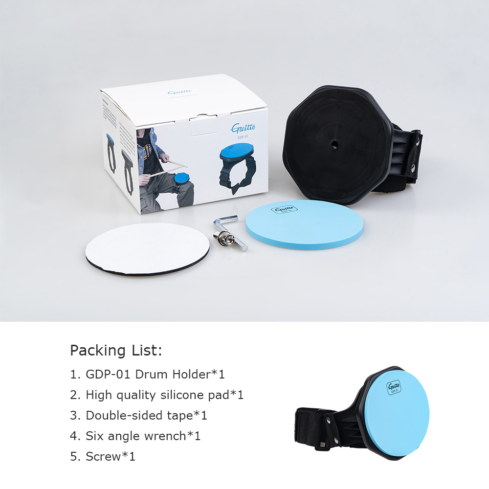 GDP-01 Guitto Series Drum Prac - Drum Practice Pad recensie en prijs