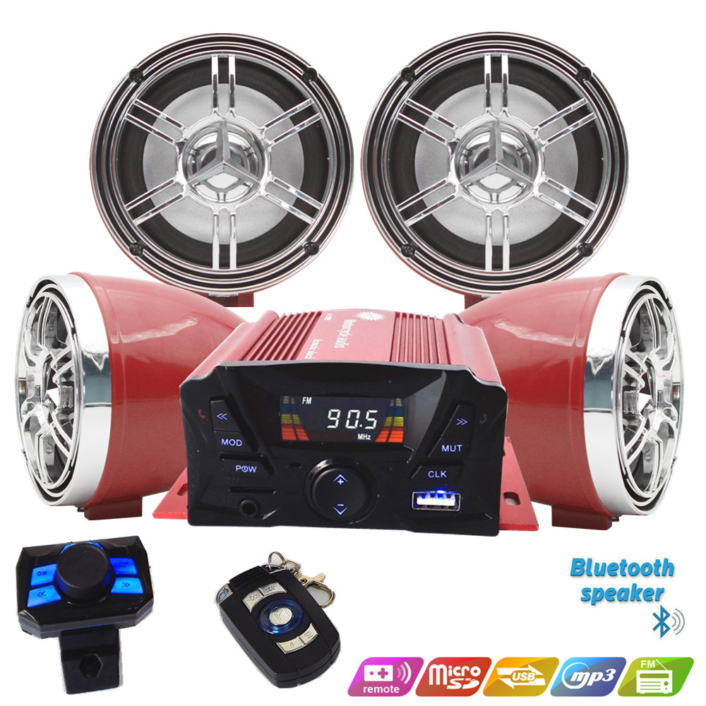12V 4 Channel UTV ATV Golf Car - Audio Music Player recensie en prijs