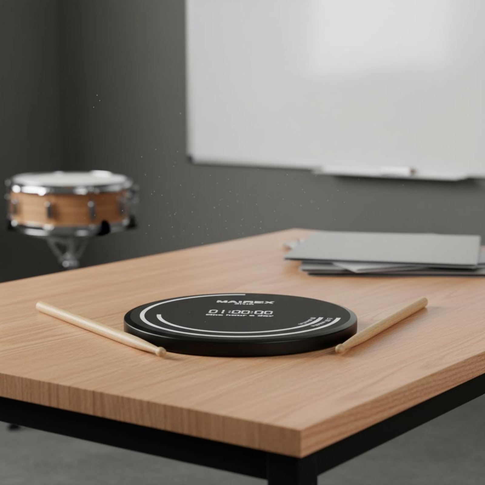 12 Inch Practice Drum Pad Set  - Drum Practice Pad recensie en prijs