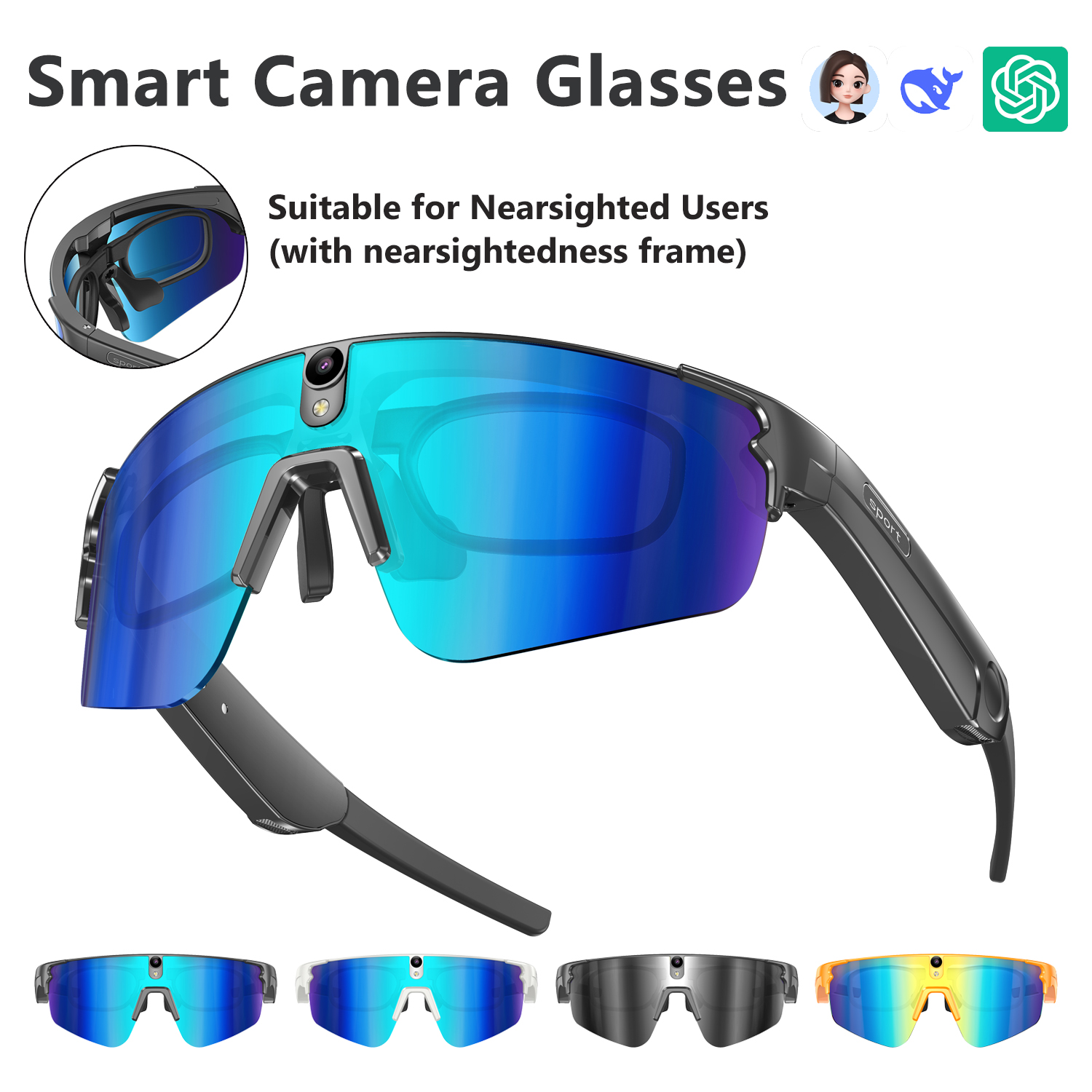L805 AI Smart Glasses With 800 - Audio Music For Video recensie en prijs