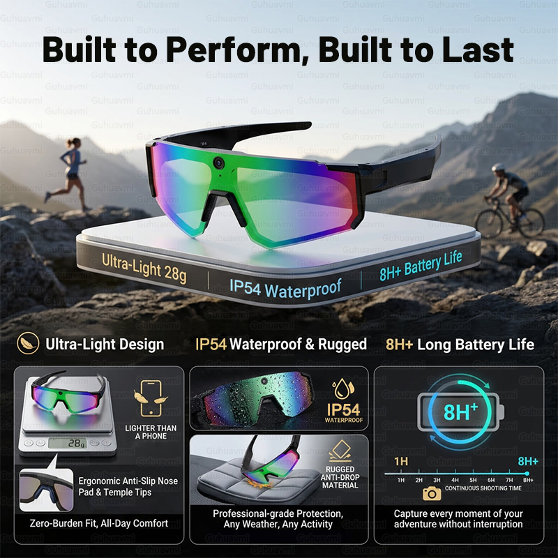 2026New AI Smart Glasses 1200P - Audio Music To Video Ai Free recensie en prijs
