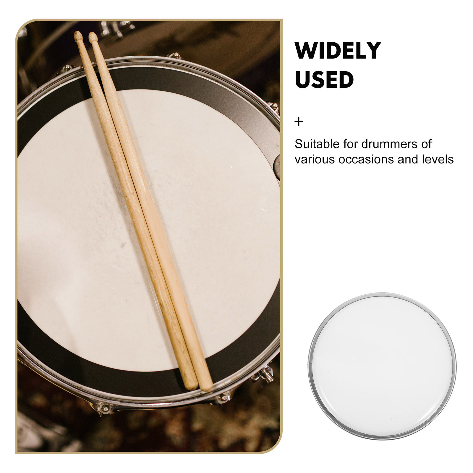 Double Layer Heads Skin Snare  - Drum Practice Pad recensie en prijs