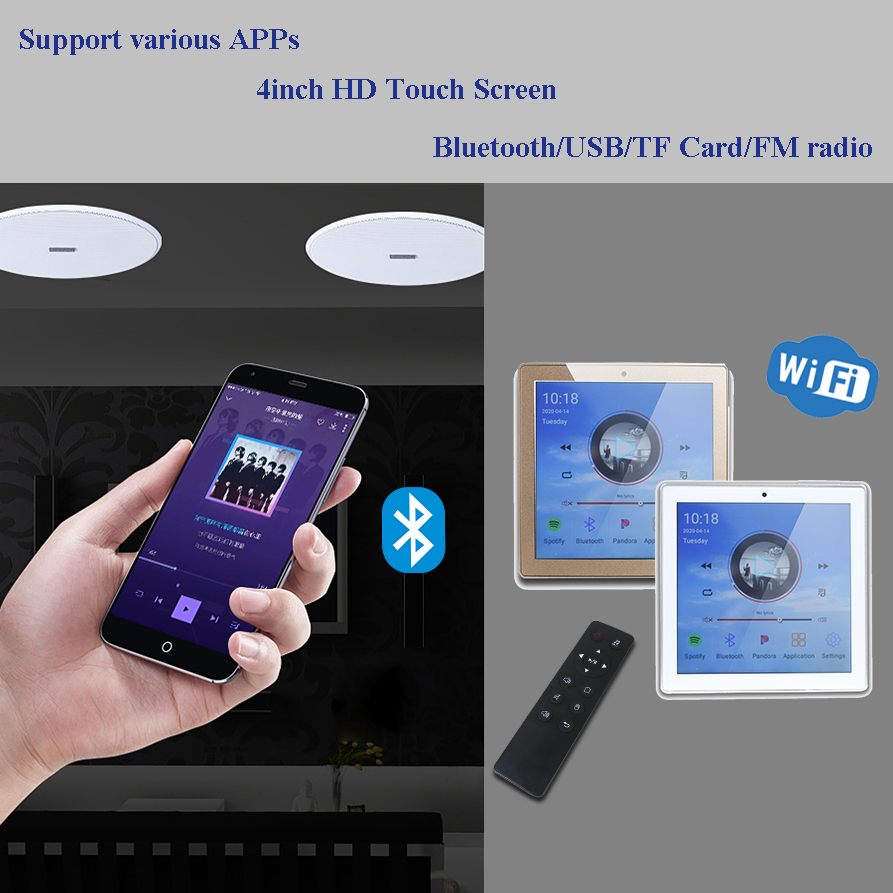 Android WiFi Bluetooth In Wall - Audio Music Free Online recensie en prijs