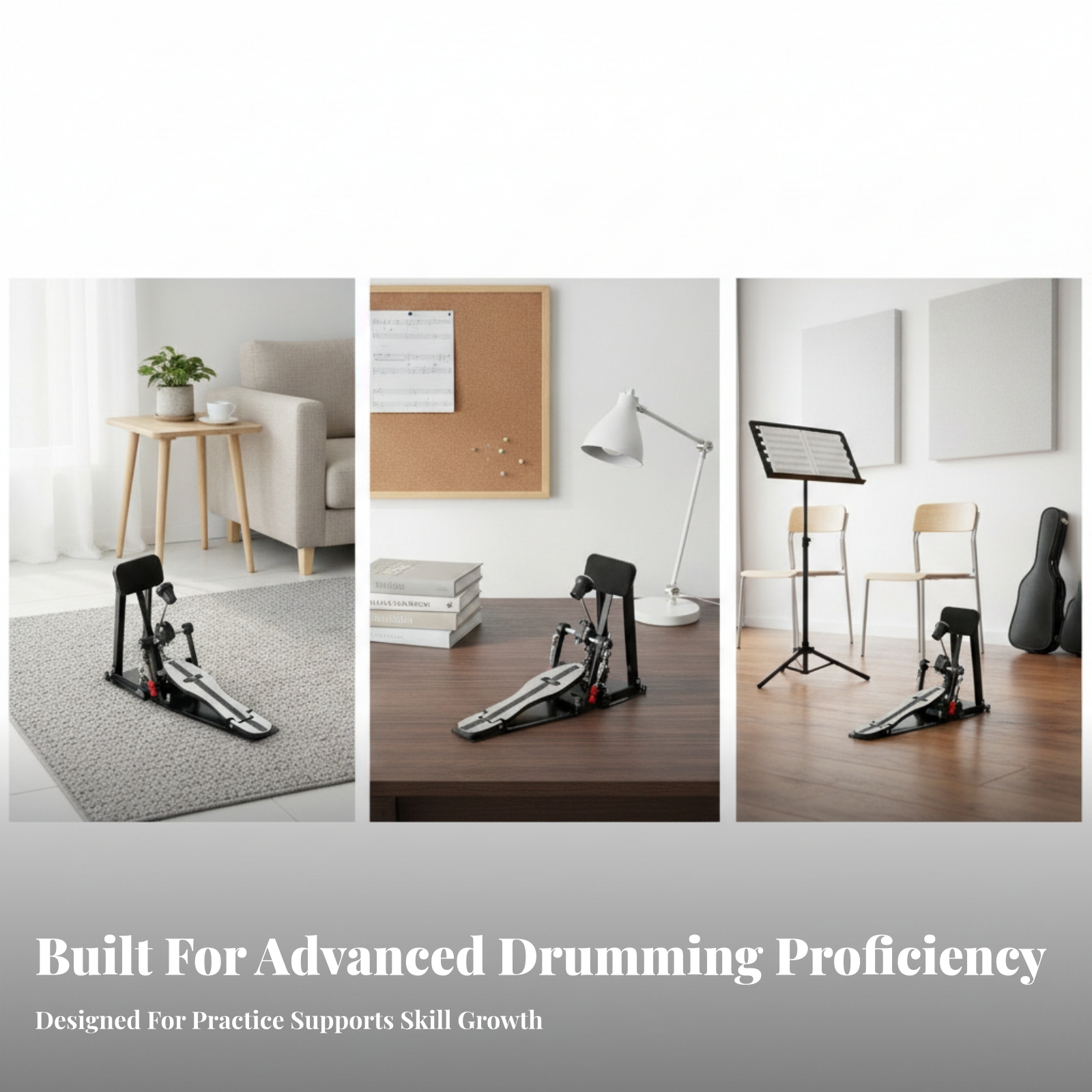 Compact Padded Bass Drum Pract - Drum Practice Pad recensie en prijs