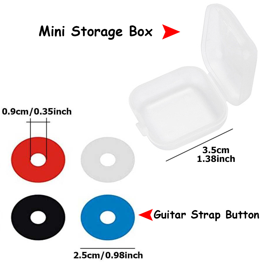 10Pcs Silicone Guitar Strap Bu - Guitar Strap Padded recensie en prijs