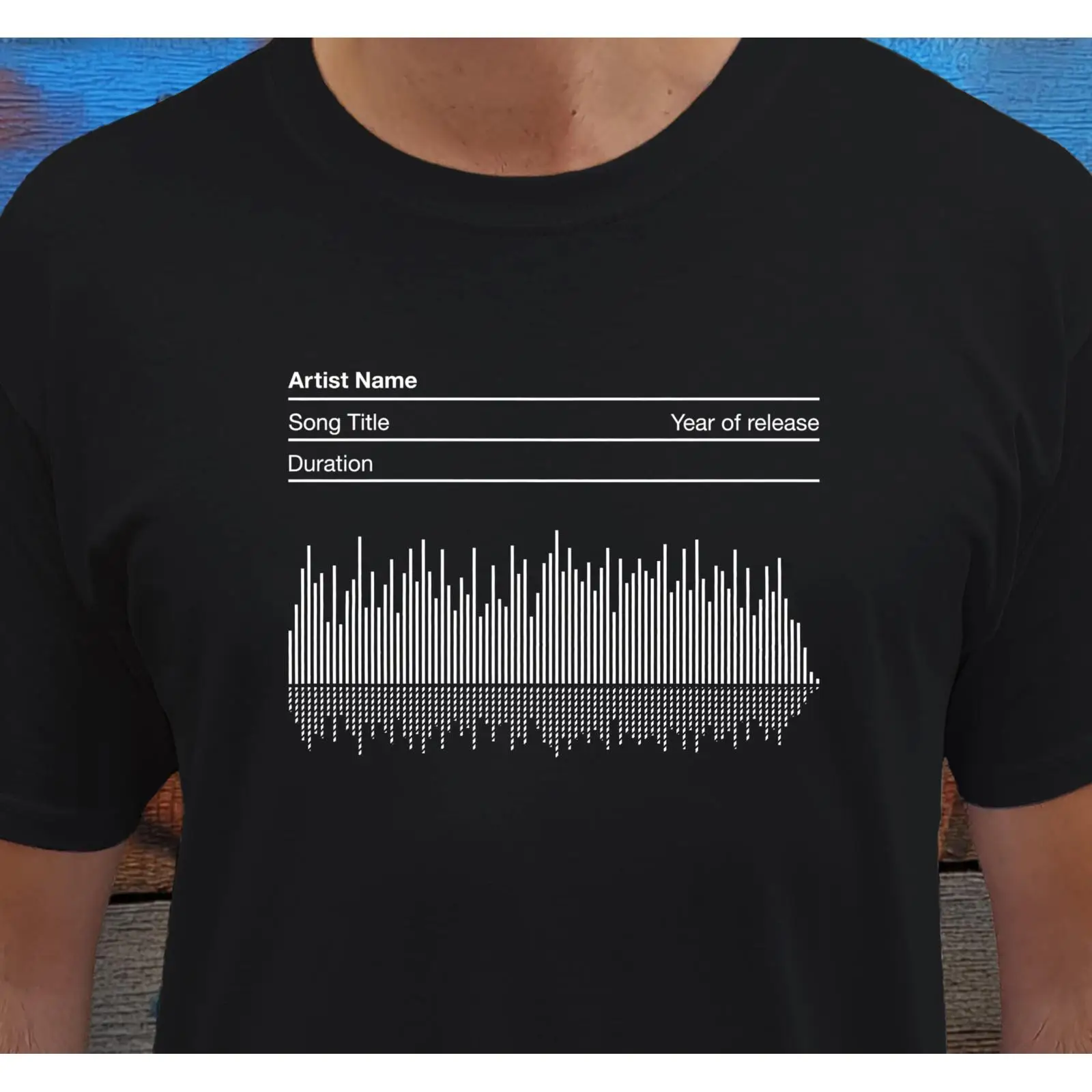 Personalised Soundwave T Shirt - Music Song Audio recensie en prijs