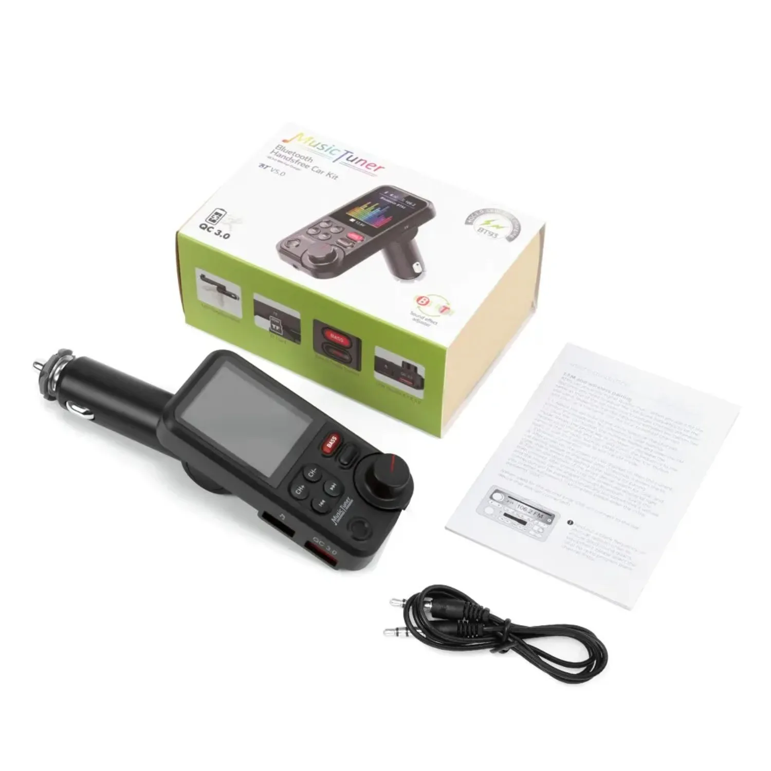 1.8 Inch Car Audio FM Transmit - Audio Music Player recensie en prijs