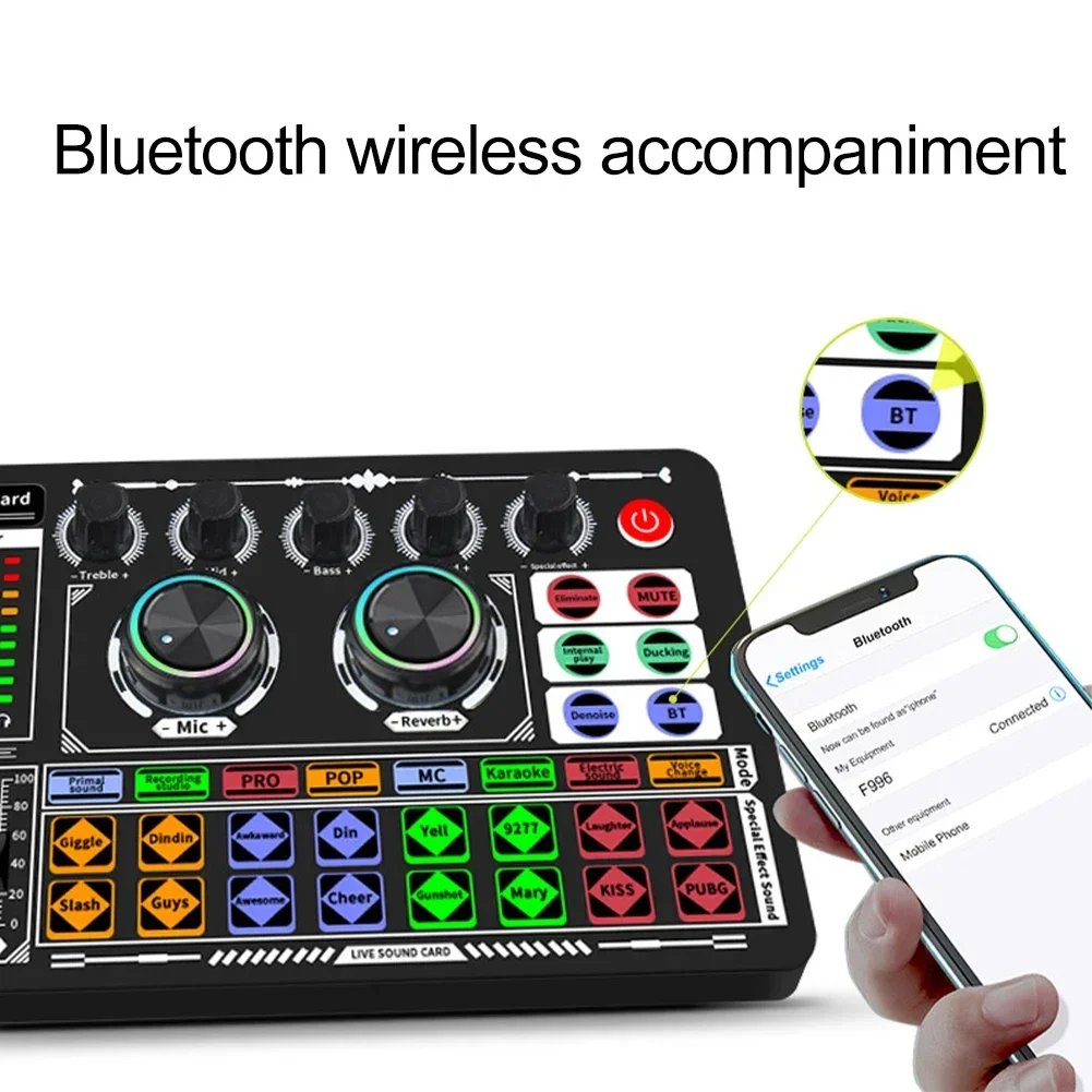 USB Audio Mixer Live Sound Car - Audio Music Voice Changer recensie en prijs