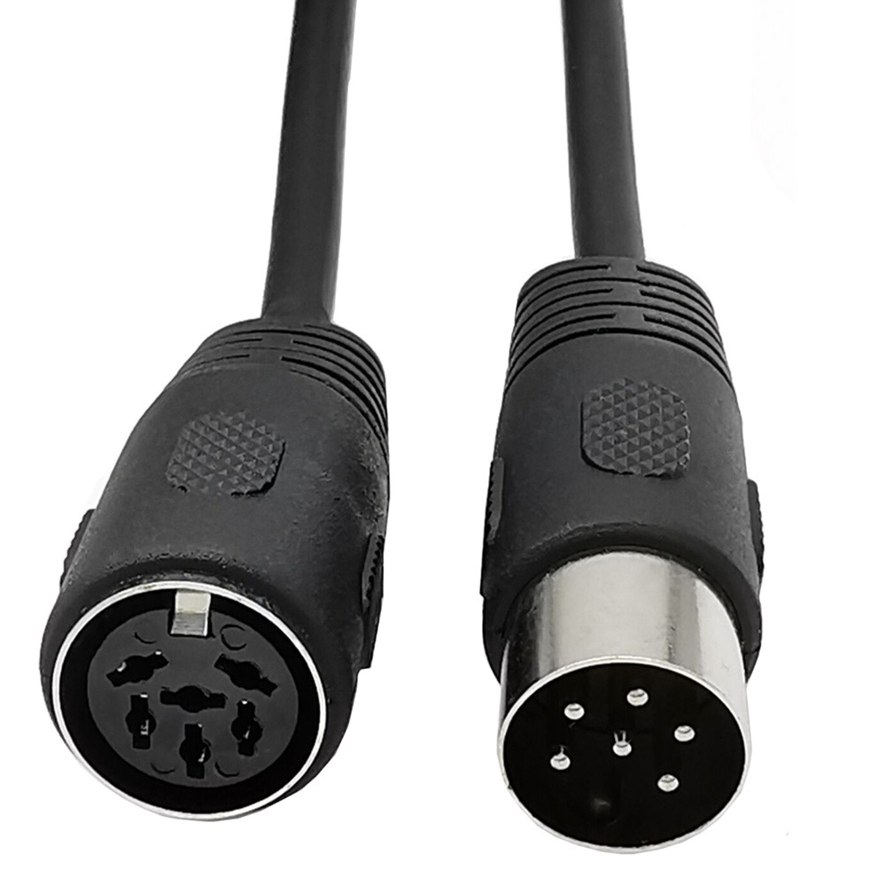 DIN 6 PIN Male Plug Extension  - Contact Pickup Mic recensie en prijs