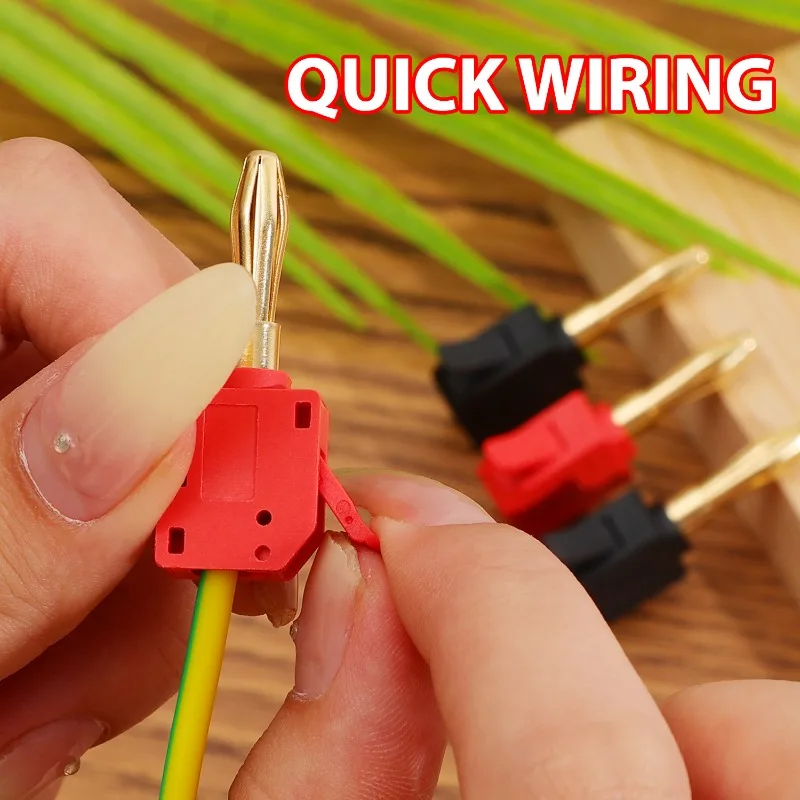 4mm 32A No Solder Banana Plug  - Audio Music Test recensie en prijs