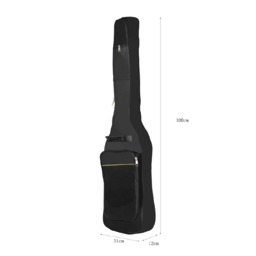 Black Electric Guitar Gig Bag  - Guitar Strap Padded recensie en prijs