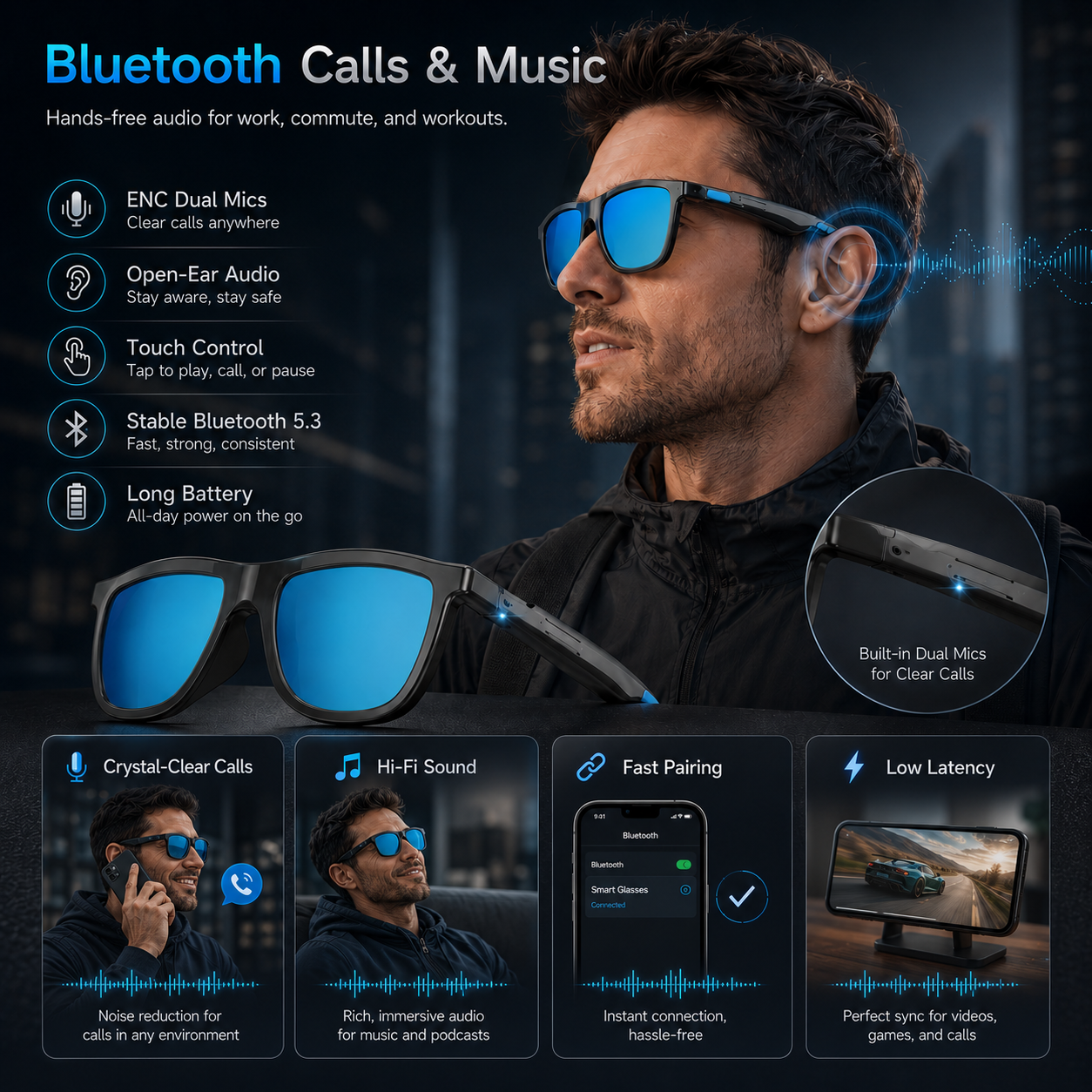 New Touch-Color Change Smart A - Audio Music For Video recensie en prijs
