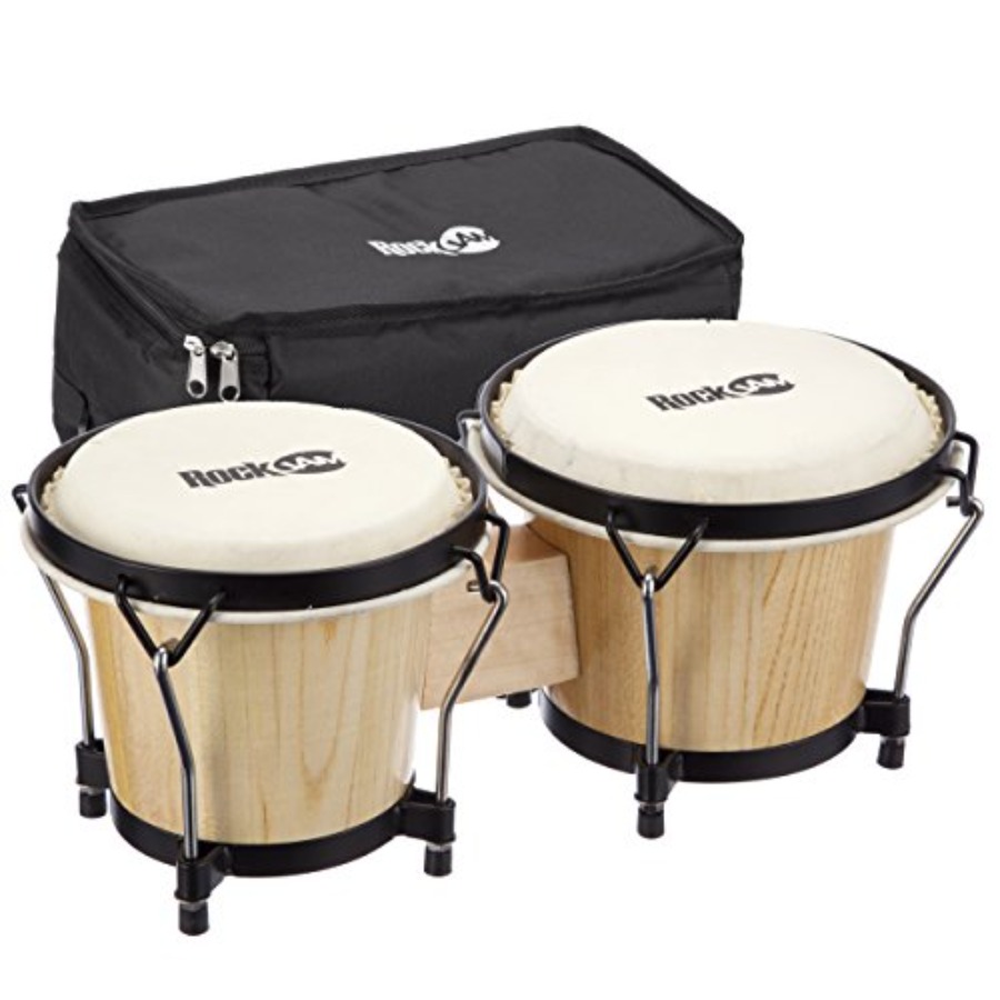 7 and 8 Bongo Drum Set with Pa - Drum Practice Pad recensie en prijs