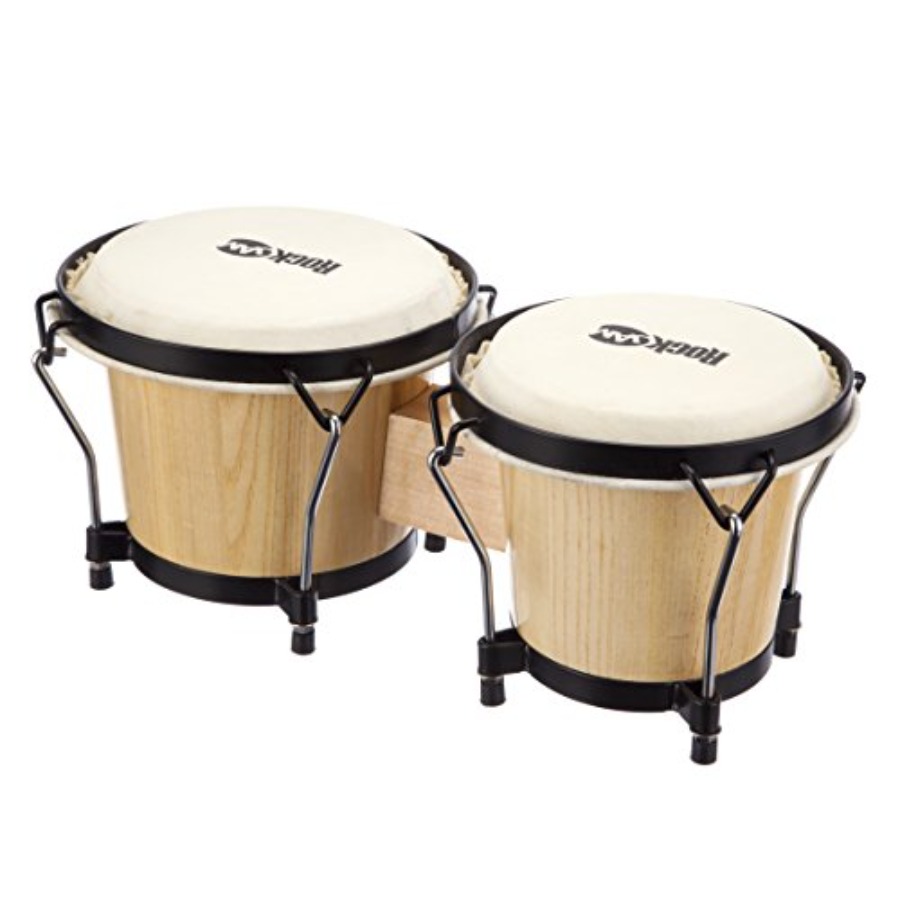 7 and 8 Bongo Drum Set with Pa - Drum Practice Pad recensie en prijs