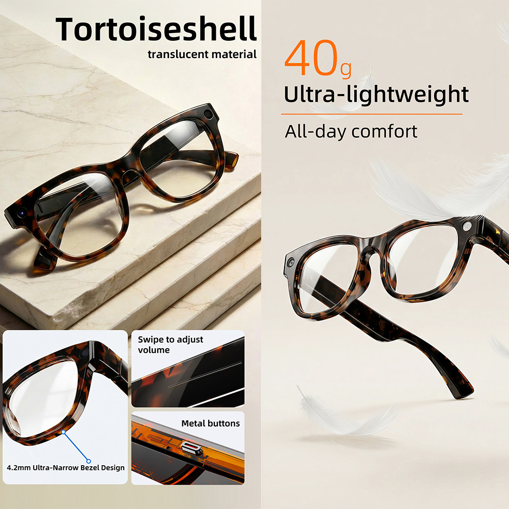 G600 Pro AI Smart Glasses 13MP - Audio Music For Video recensie en prijs