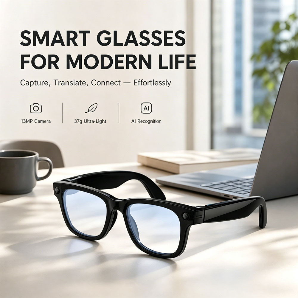 Men Women Fashion Smart Glasse - Audio Music To Video Ai Free recensie en prijs