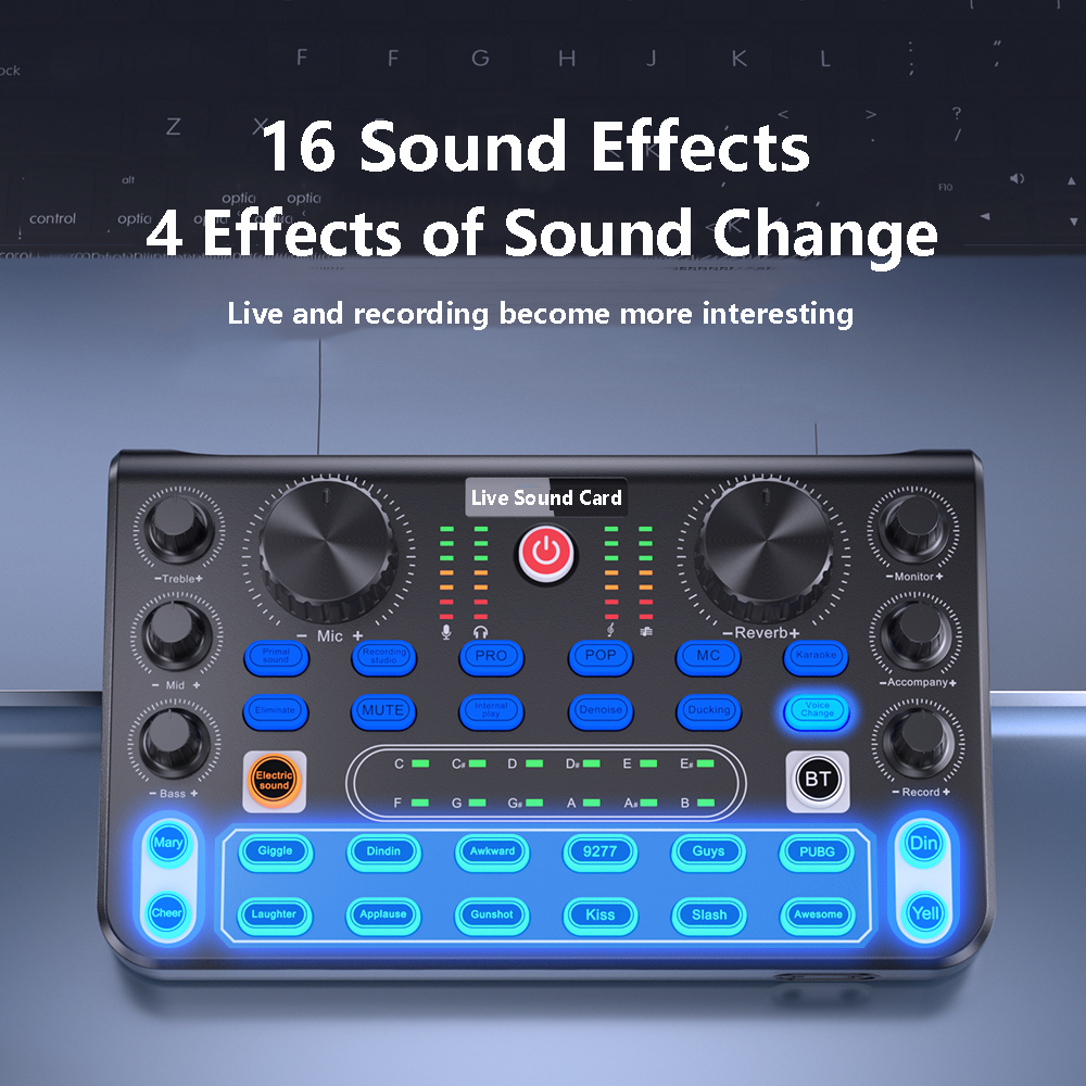 Sound Mixer Board Live Sound C - Audio Music Voice Changer recensie en prijs