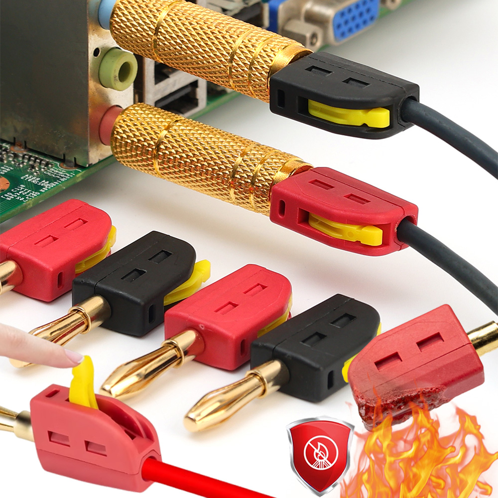 No Solder Banana Plug Quick Wi - Audio Music Test recensie en prijs