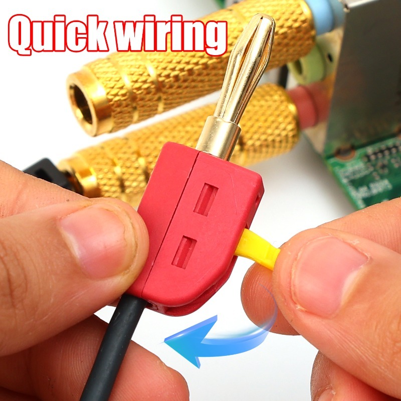 No Solder Banana Plug Quick Wi - Audio Music Test recensie en prijs