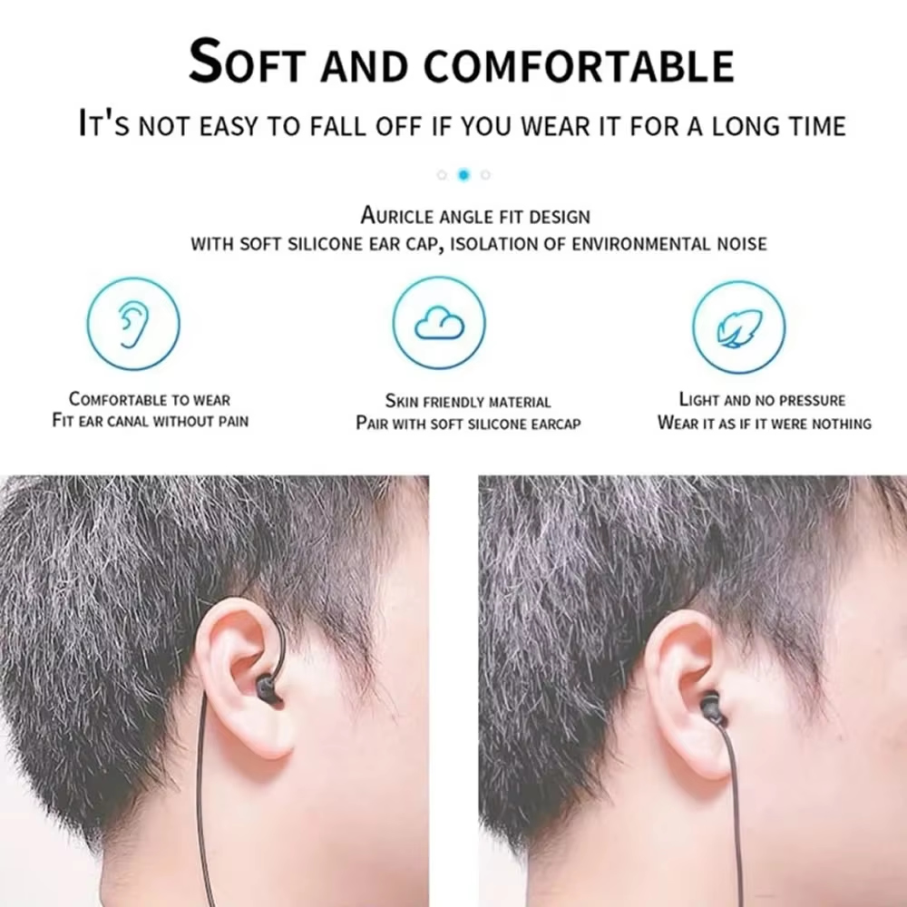 3.5mm Short Wired Headphones S - Audio Music Player recensie en prijs