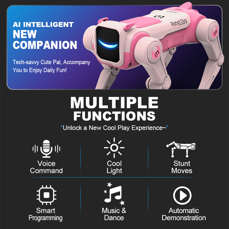 JCMO Intelligent AI RC Robot D - Audio Music Maker recensie en prijs