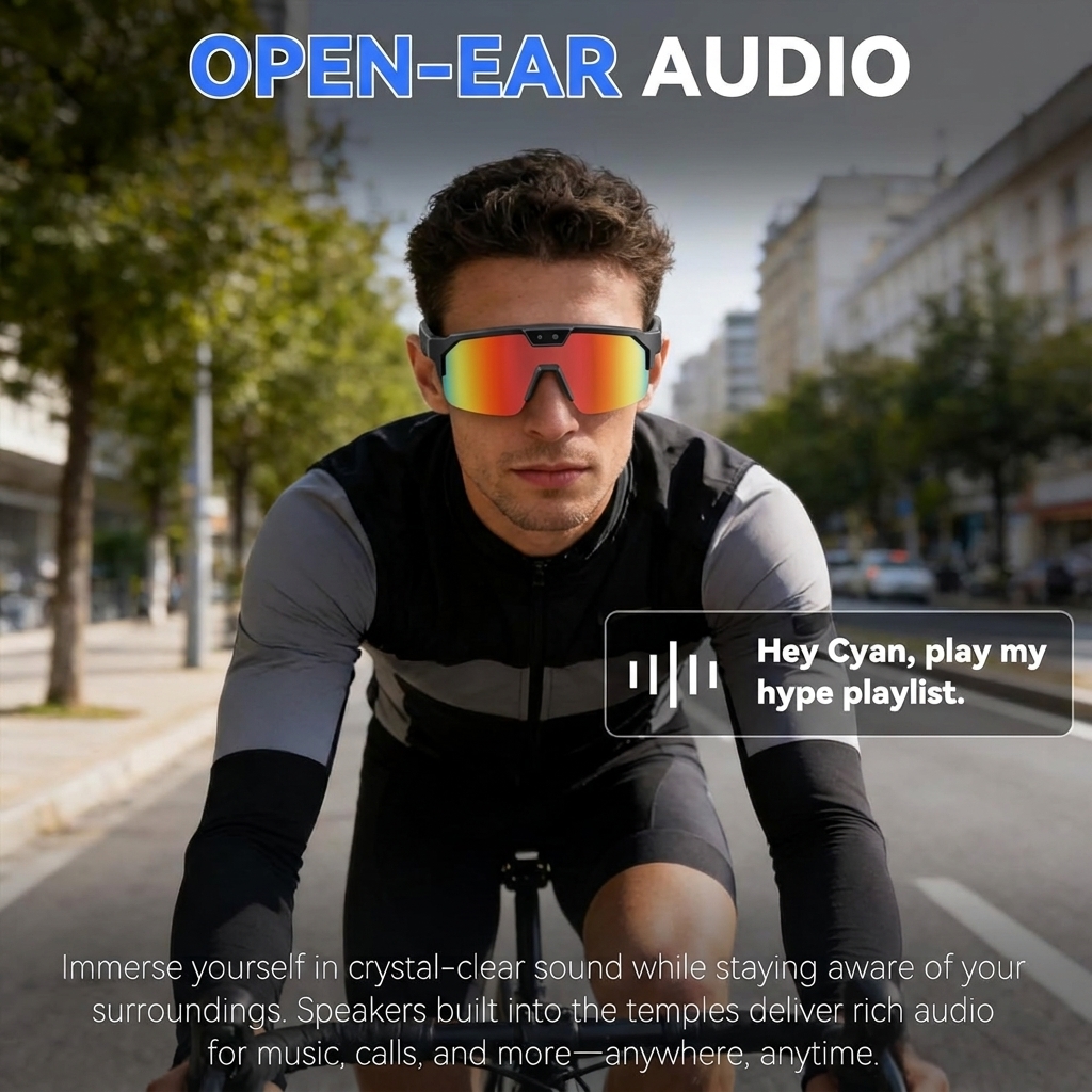 2026New AI Smart Glasses 1200P - Audio Music For Video recensie en prijs